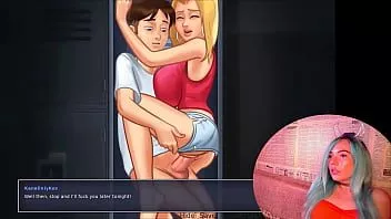 play Gorący wytrysk w pięknej studenckiej reakcji na studia