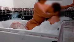 Play Big Latina Neighbor Fulfills Jacuzzi Fantasy with Big Dick