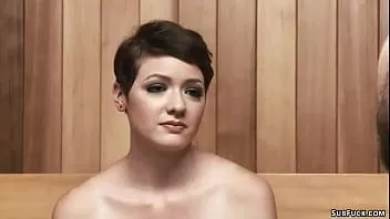 再生 痴女はシャワーで縛られて犯される